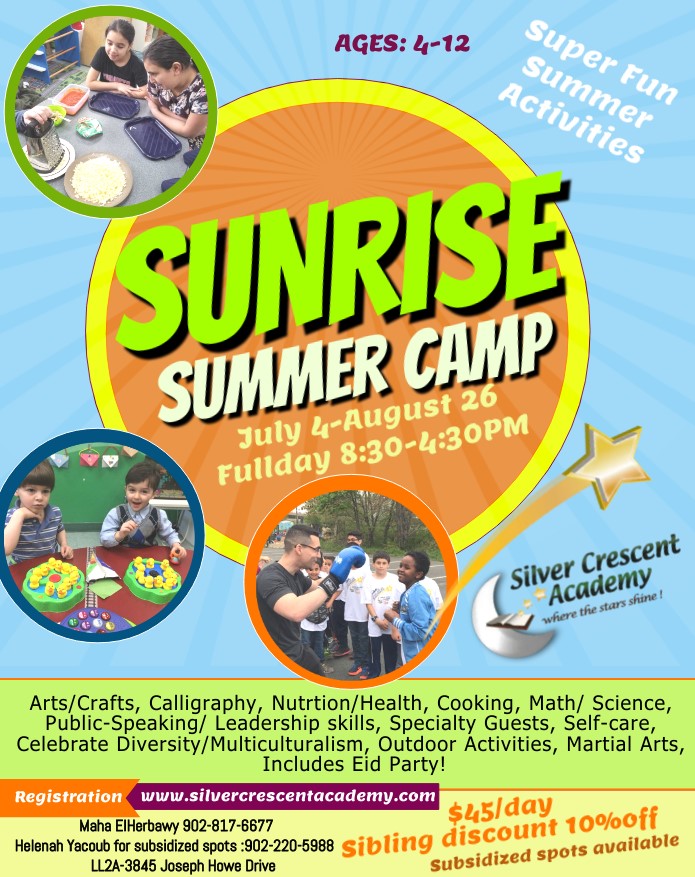 2022 SUNRISE SUMMER CAMP onSITE Silver Crescent Academy