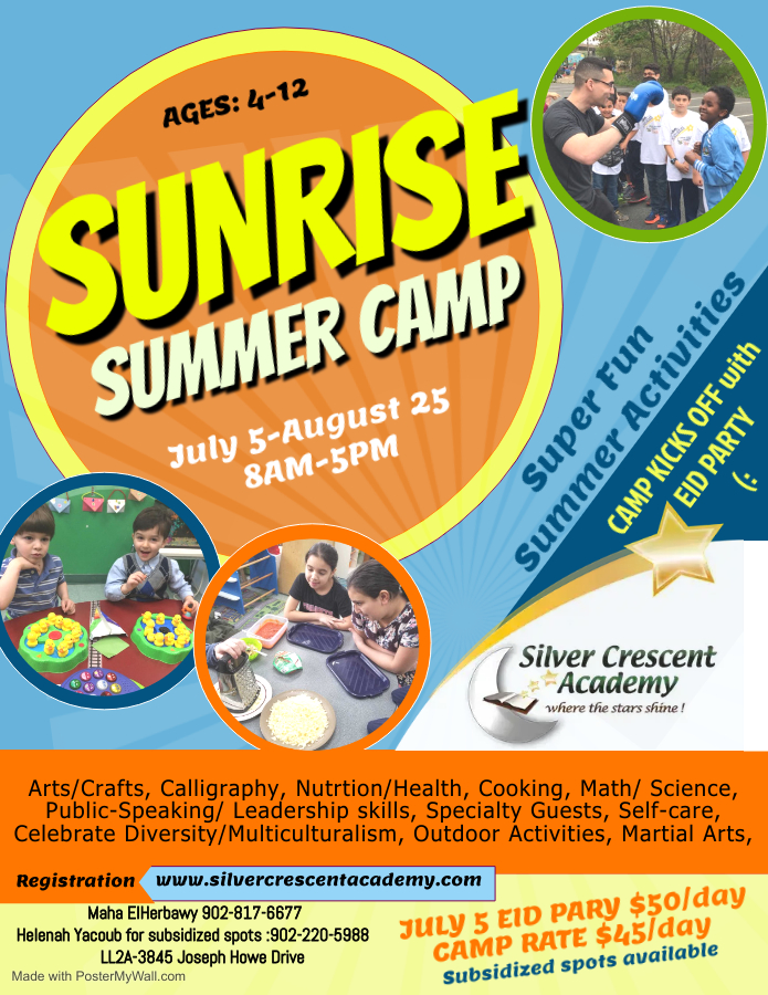 2023 SUNRISE SUMMER CAMP onSITE Silver Crescent Academy